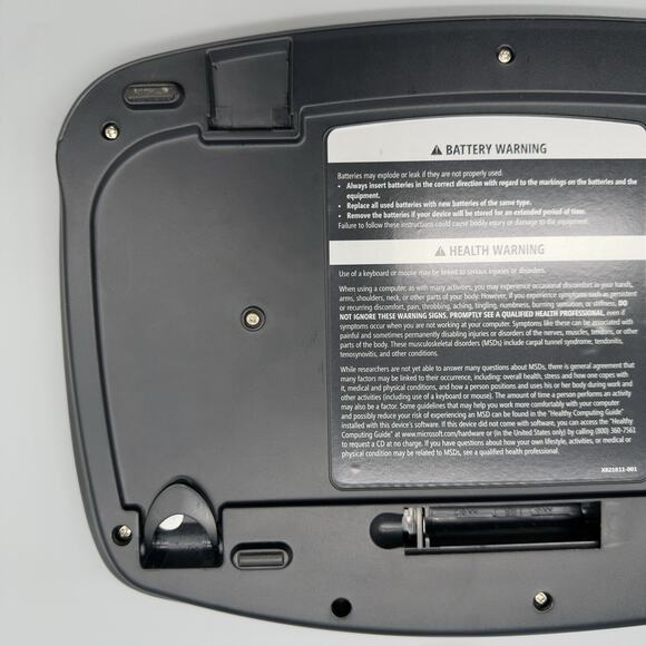 Microsoft Wireless Multimedia Keyboard 1.1 Model 1014 w Mouse Receiver - Picture 6 of 10